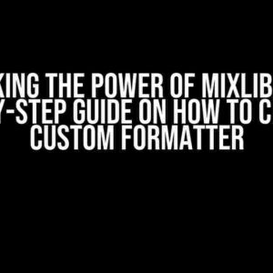 Unlocking the Power of Mixlib/Log: A Step-by-Step Guide on How to Create a Custom Formatter